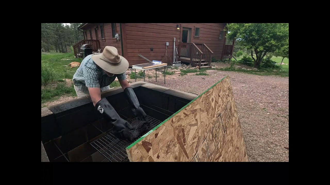 Cinder Block Smoker Build And Brisket Test  #brisket #cinderblocksmoker