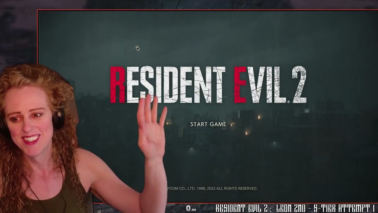 Jan 12 - Resident Evil 2 - Leon 2nd - S+ Tier Attempt 1 - Part 1