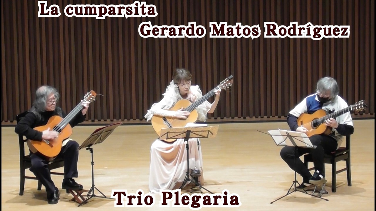 【トークと演奏】477 Plegaria Malagueña  Tango La cumparsita M.Shinohara Harumi Nakajima Karin Akai クラシックギター