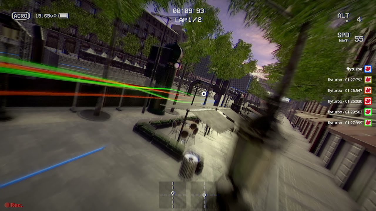 Liftoff - Paris Drone Festival - Triumph - 35&deg; camera