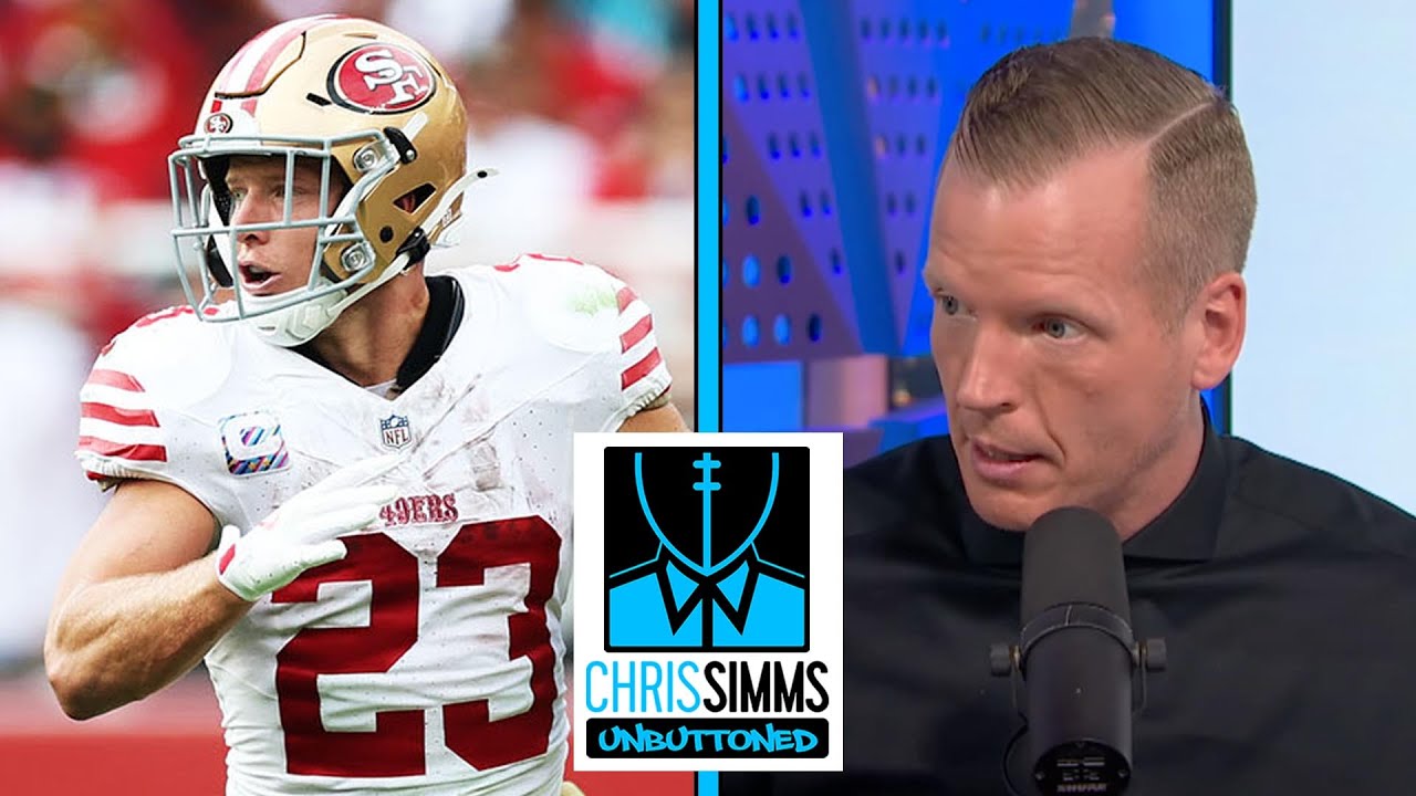 49ers' offense dependent on Christian McCaffrey amid injuries | Chris Simms Unbuttoned | NFL on NBC
