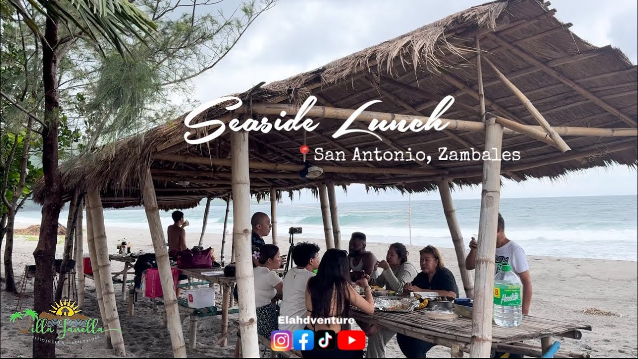 Seaside Lunch | Villa Janella Beach Resort 🏝️🌊 | Elahdventure