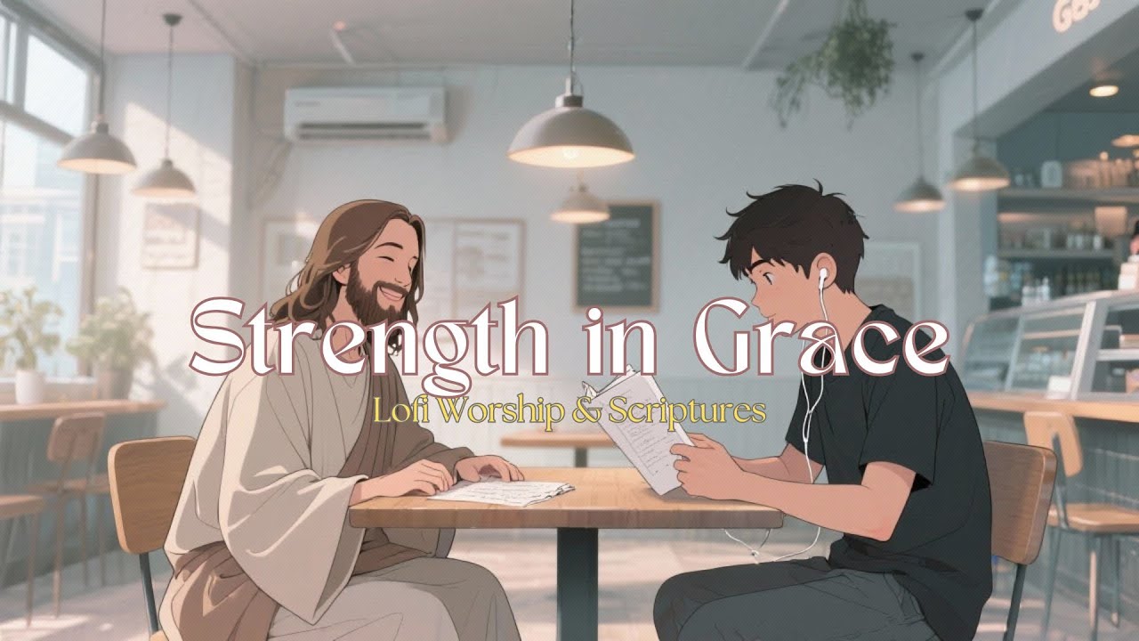 Strength in Grace | Peaceful Lofi Christian Worship & Scripture