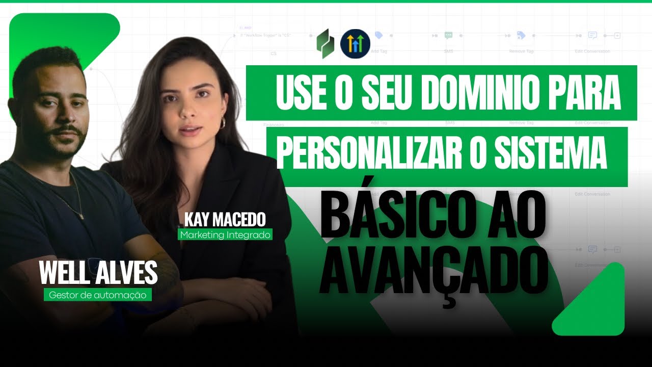 Use o seu domínio para personalizar o sistema | Básico ao Avançado GoHighLevel