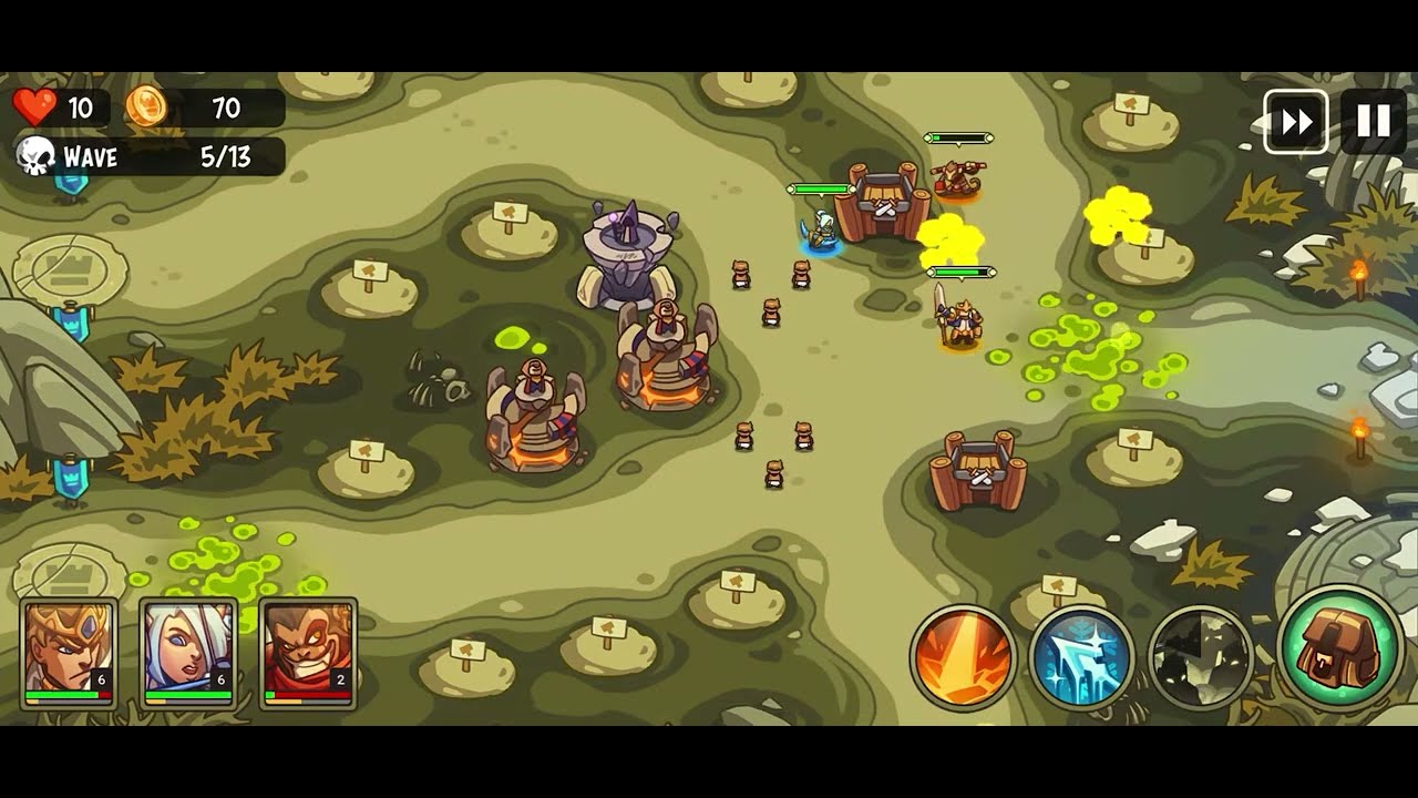 Empire Warriors TD - Level 10 - Normal