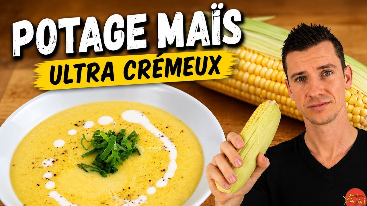 Soupe de maïs japonaise | crémeuse et onctueuse | recette japonaise (À regarder jusqu'à la fin)