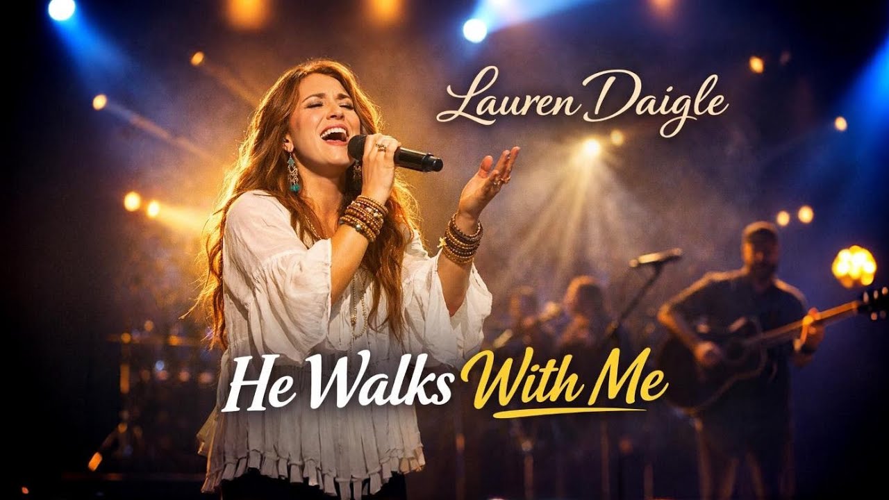 Lauren Daigle Style)He Walks With Me | Emotional Christian Gospel Worship Song 