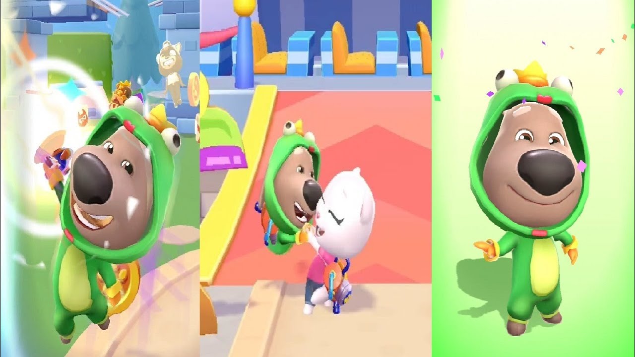 Talking Tom Blast Park New Update 2023 - Android Gameplay Talking Ben NEW OUTFIT UNLOCKED