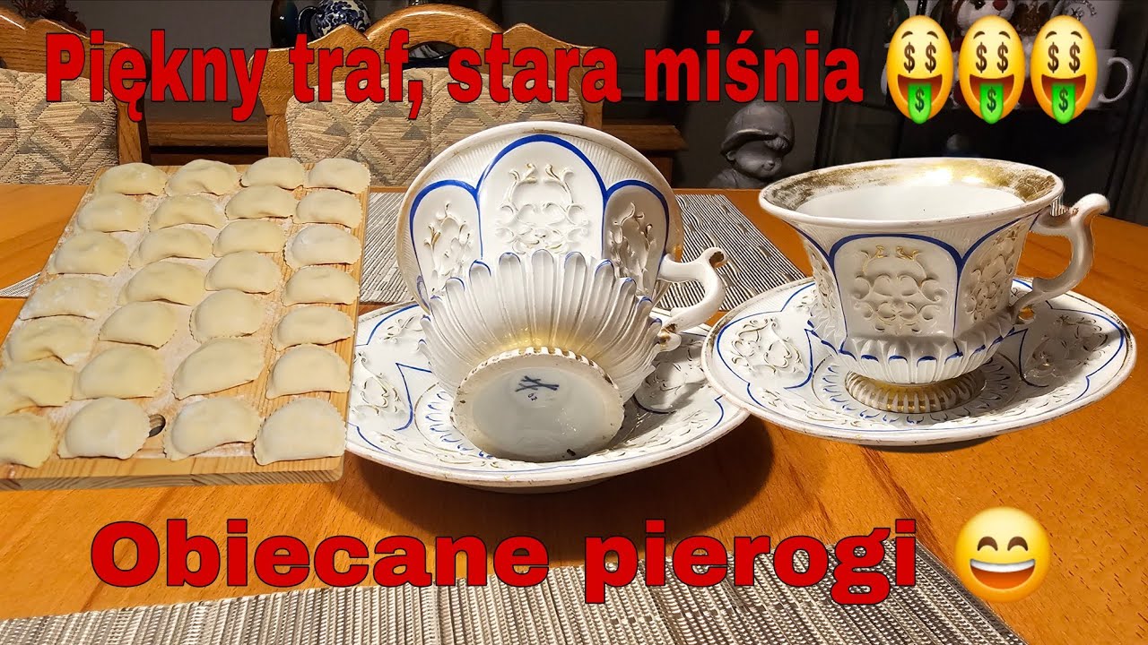 Deszczowo ale warto było. Zapraszam na niemiecki targ staroci 🙂Następnie robię obiecane pierogi 😍