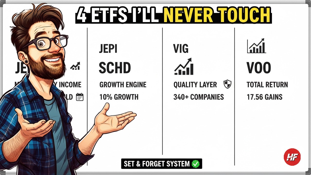 Дивидендный портфель, который я никогда не продам (4 ETF)