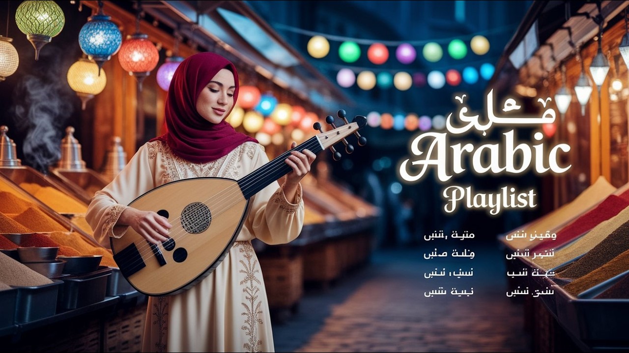 همس الأوتار في سكون الليل 🌙 موسيقى عربية ناعمة تُغمر القلب بالسكينة 🎧✨