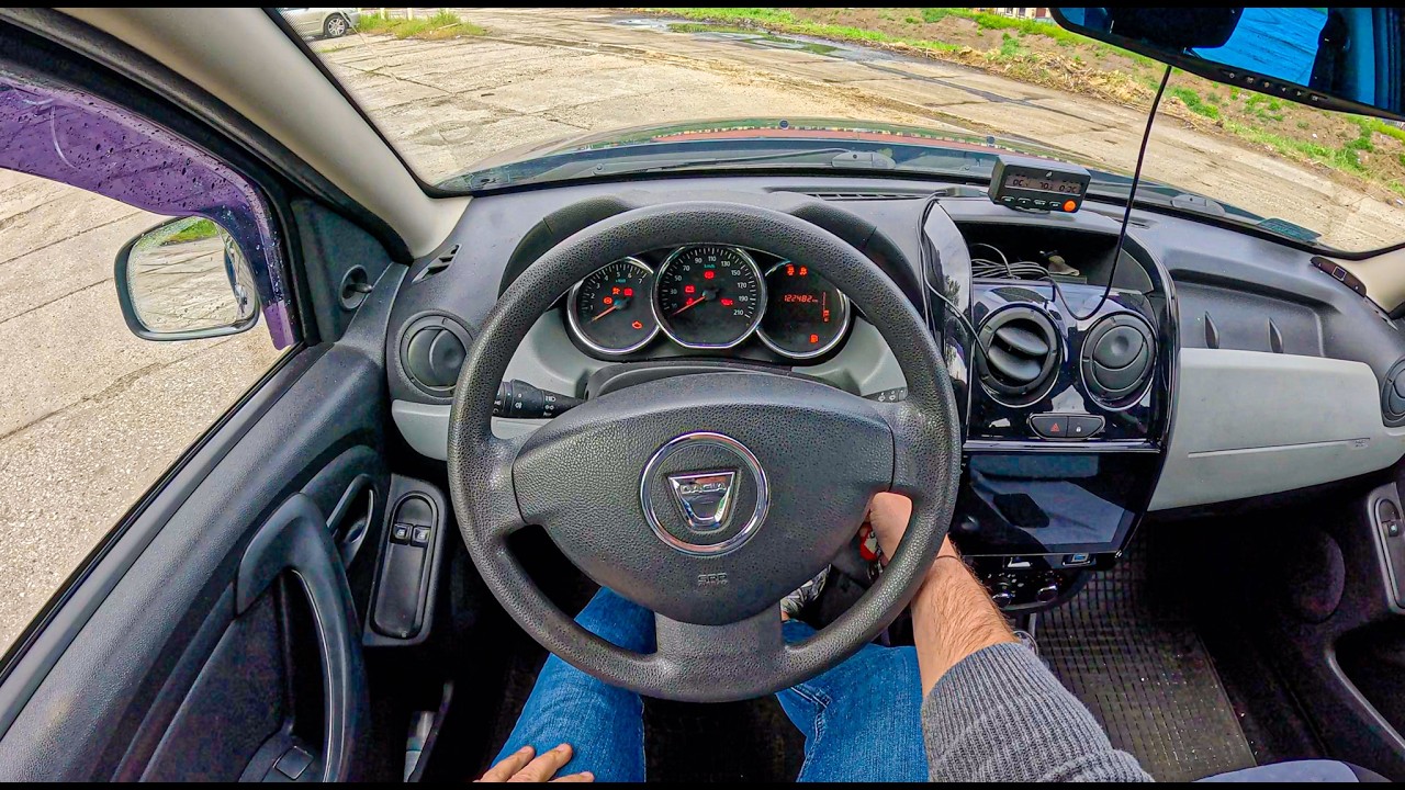 2014 Dacia Duster (1.6 16V 105 hp) | POV Test Drive #2425 Joe Black