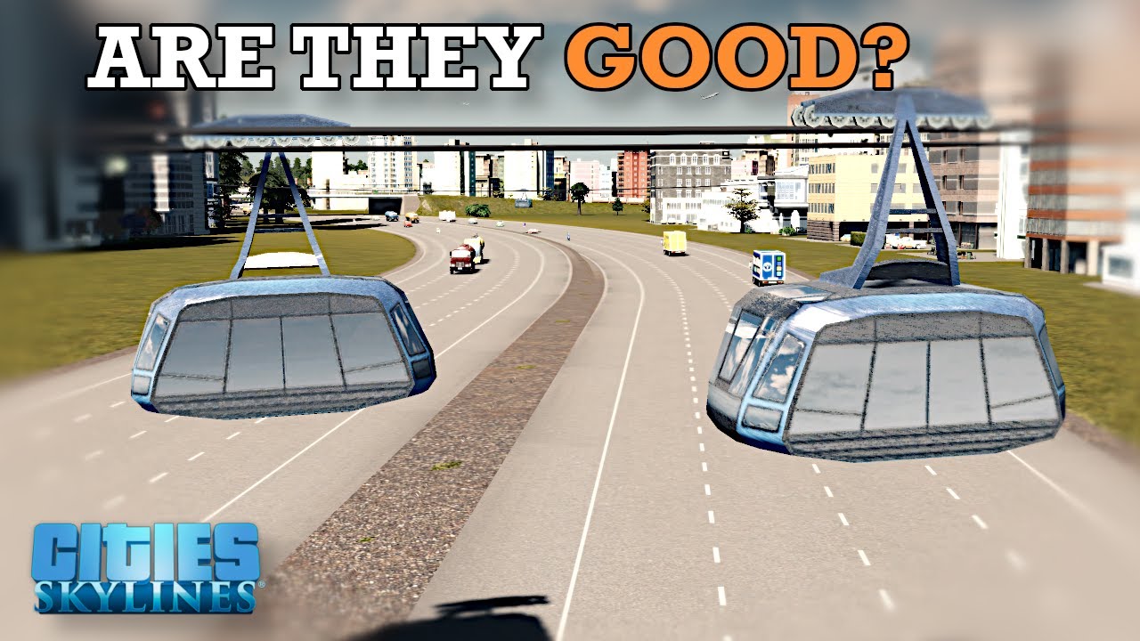 This is Why Cable Cars Are Good! | Cities: Skylines