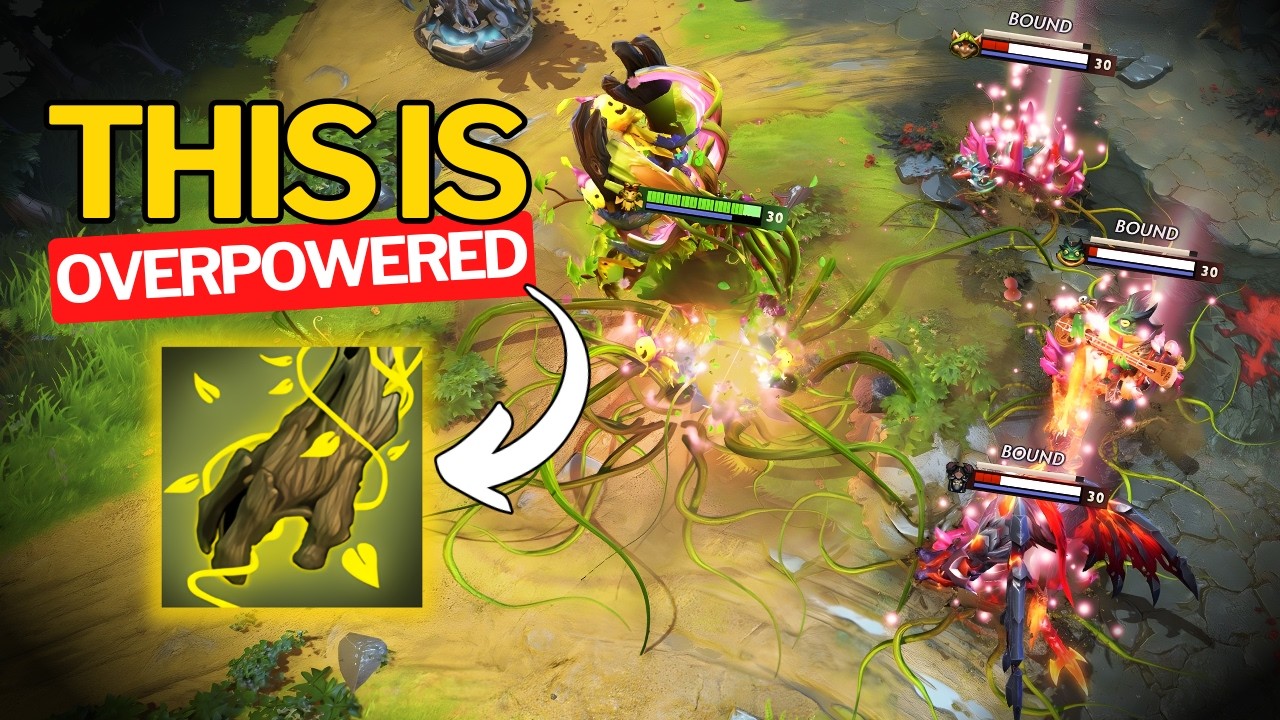 Treant Protector is OVERPOWERED in 7.40c Dota 2