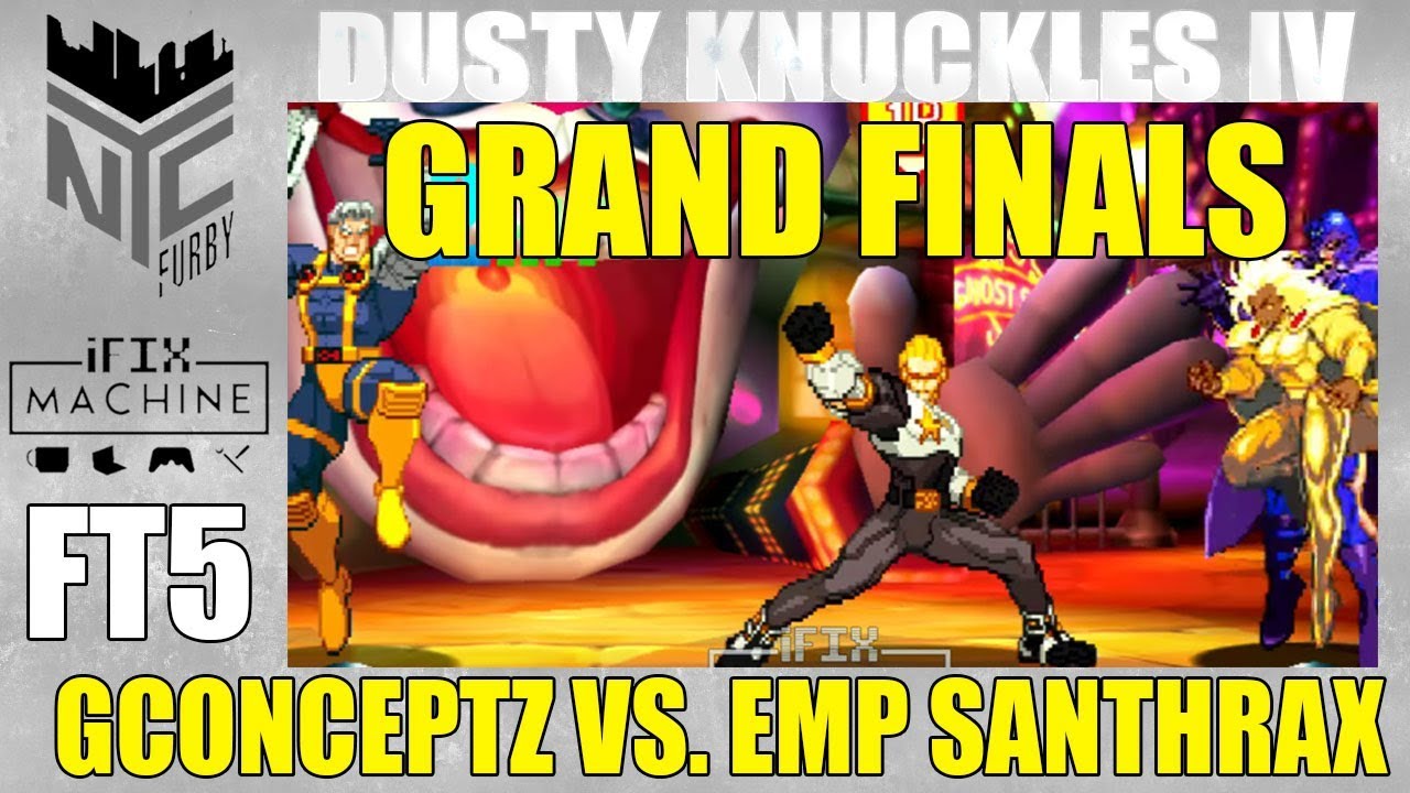 [ MVC2 ] Dusty Knuckles IV - FT5 GRAND FINALS - GConceptz vs EMP Santhrax (1080p/60fps)