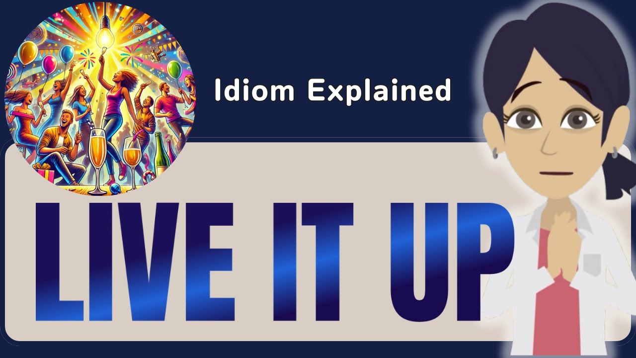 LIVE IT UP 🎊 | Learn This English Idiom with Stories