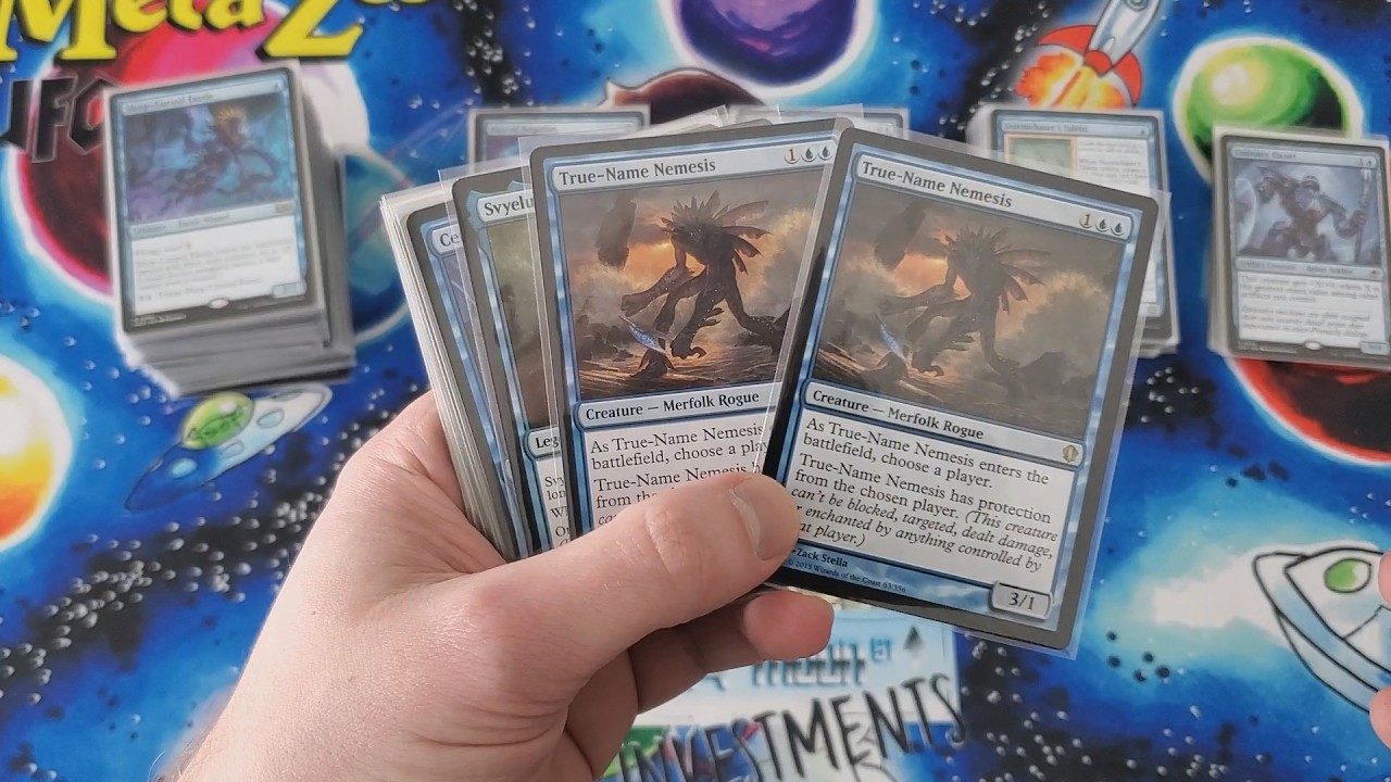 HUGE Blue Rare & Mythic Collection Purchase - Magic the Gathering