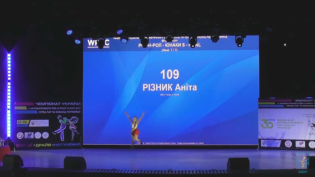 Анита, Юноши S, Финал, Харьков, акробатический рок-н-ролл 2021-12-04