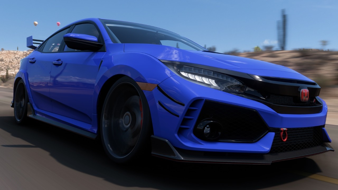 FORZA HORIZON 6 😱HONDA CIVIC TYPE R (GERAÇÃO FK8, PROVAVELMENTE 2017-2018)