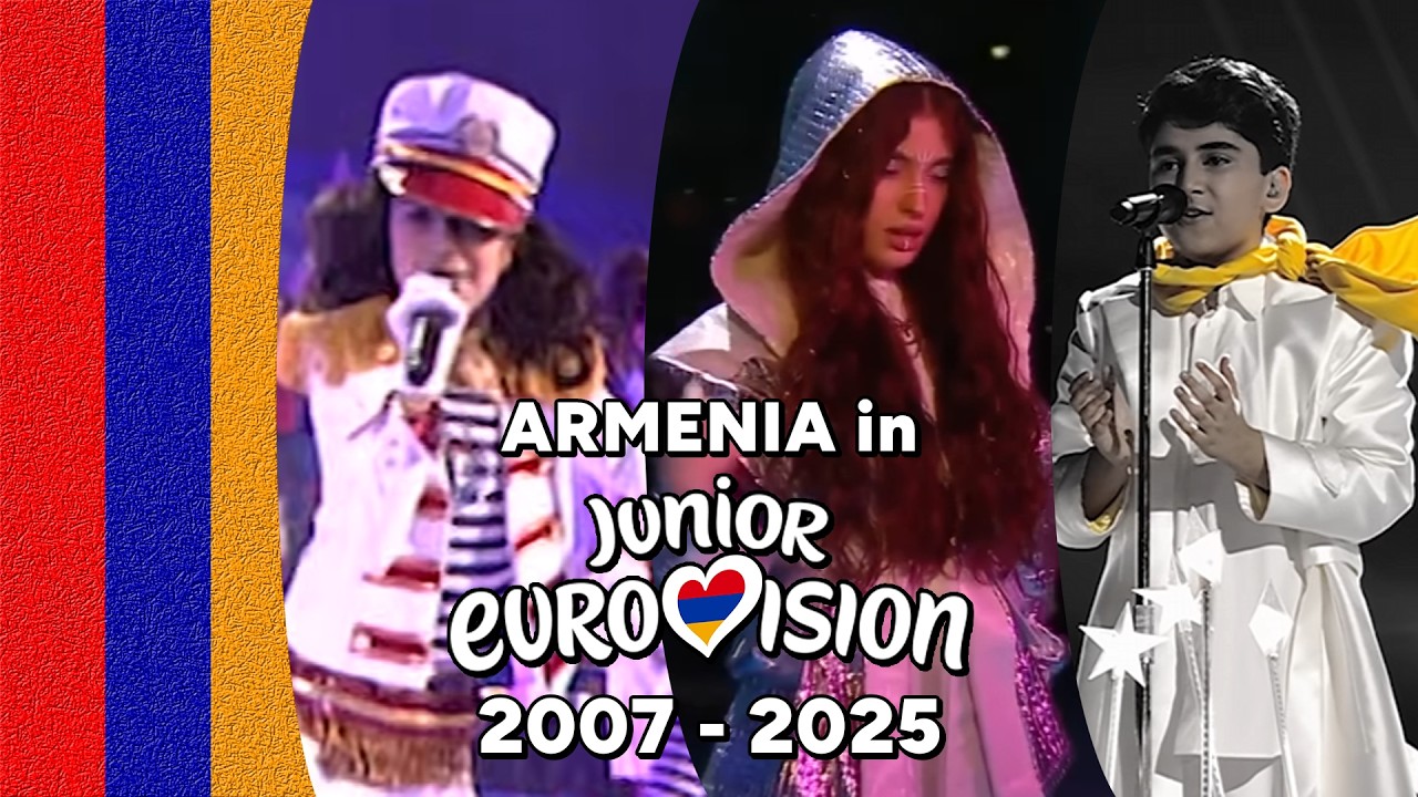 Armenia 🇦🇲 in Junior Eurovision Song Contest (2007 - 2025)