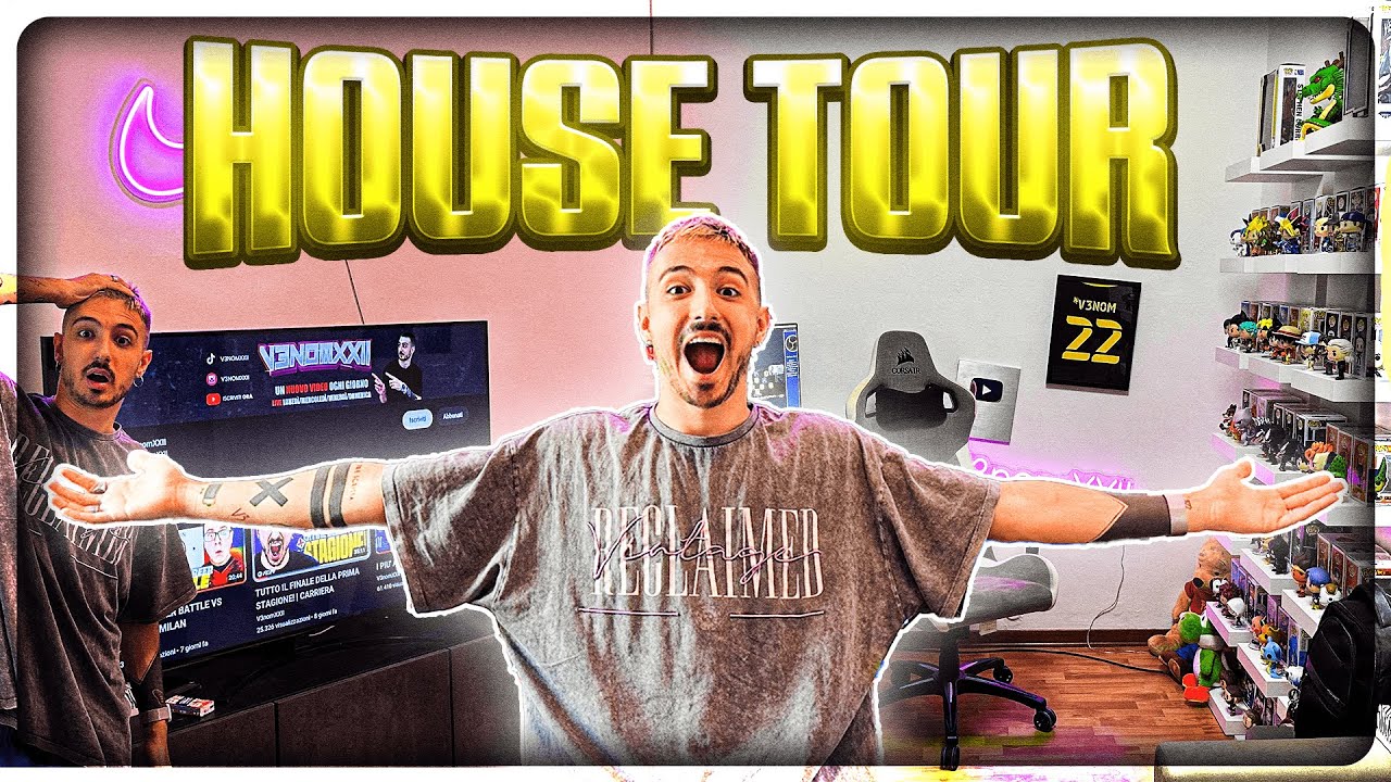 IL TOUR COMPLETO DELLA MIA NUOVA CASA!! *HOUSE TOUR*