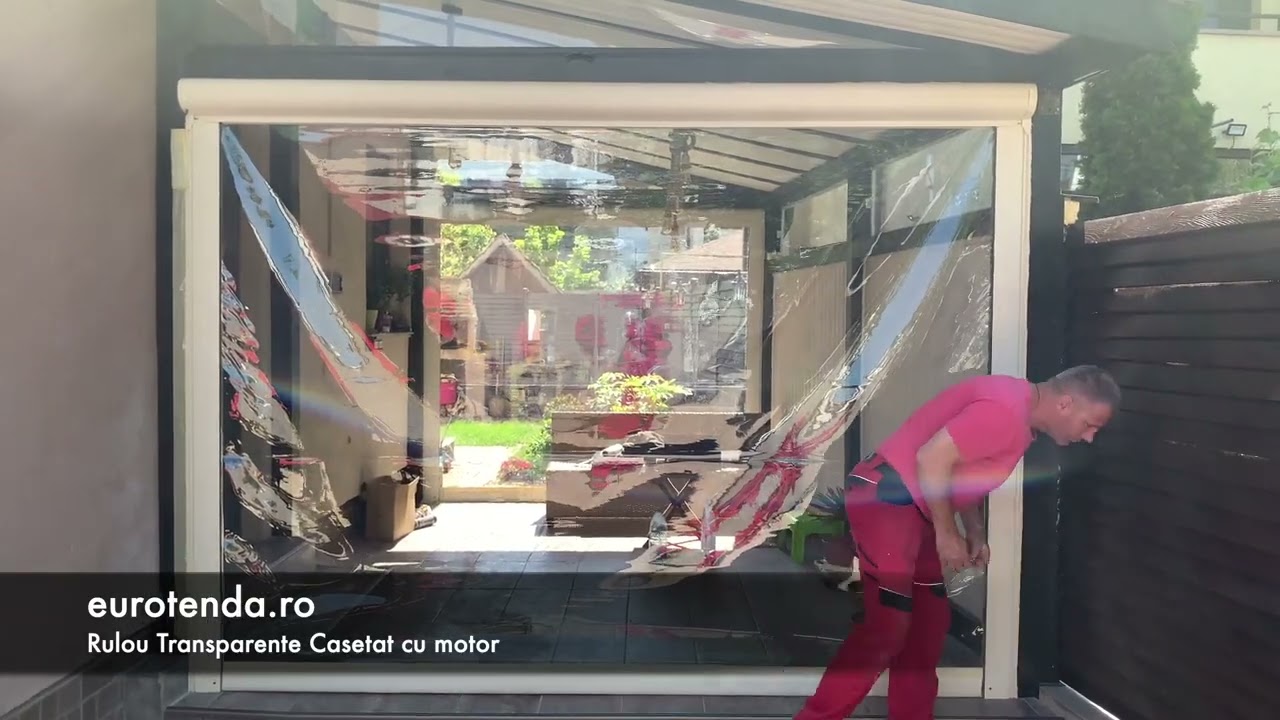 Inchidere Terasa cu Folie Transparenta