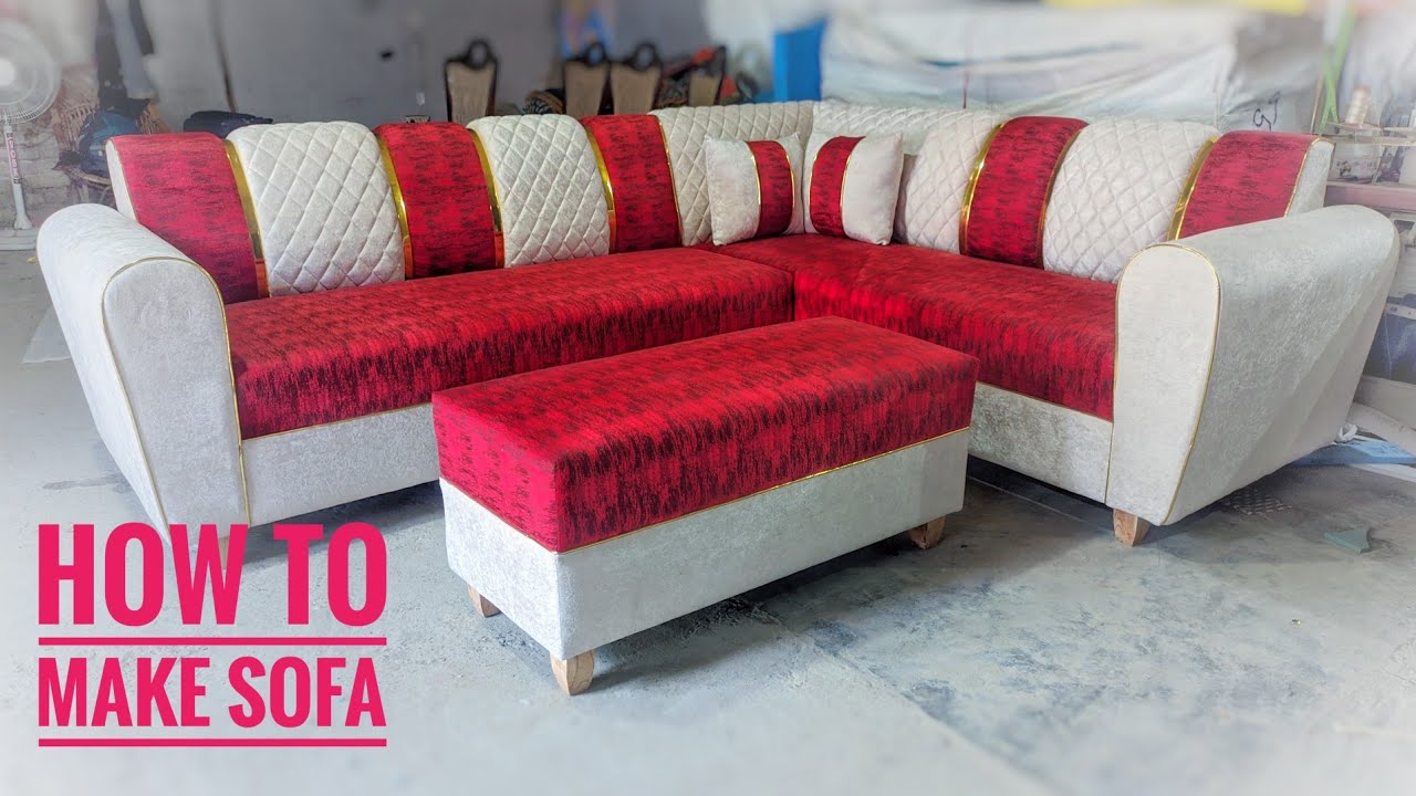 How to make new design sofa set