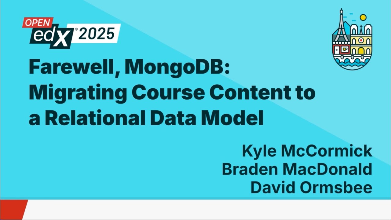 Farewell, MongoDB: Migrating Course Content to a Relational Data Model