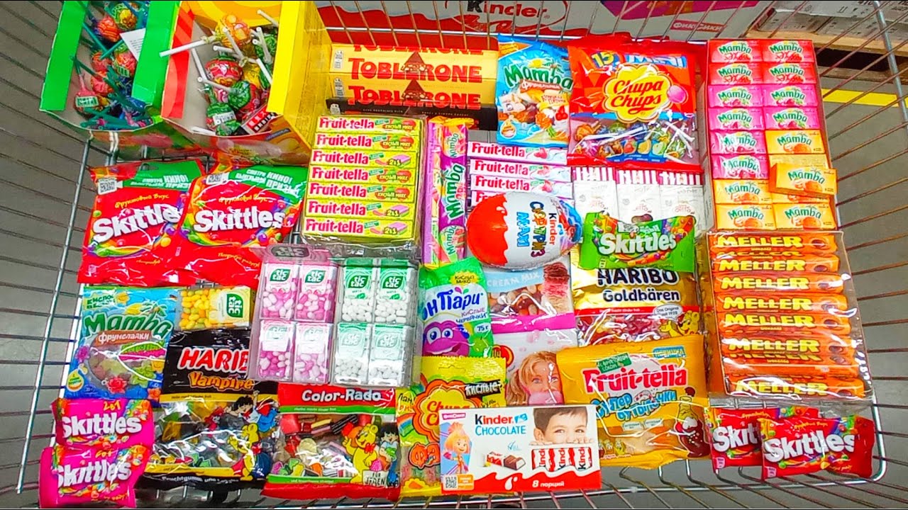 Sea of Candy and Sweets🤯🔥 Shopping VLOG with  Mentos, Nutella TicTak, Kinder🛒A Lot of Candy #33 2025