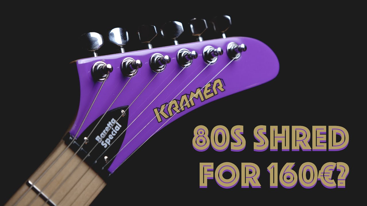The most 80s guitar for next to nothing: Kramer Baretta Special