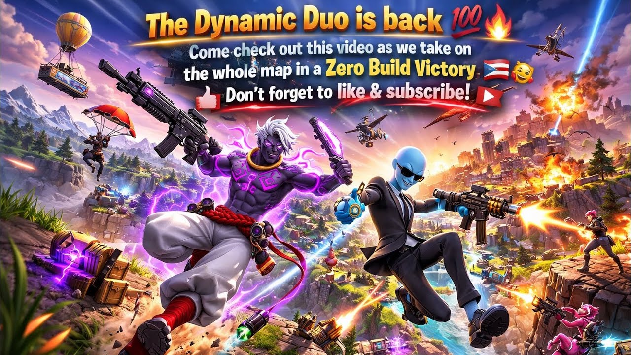 The Dynamic Duo is back 💯🔥🇵🇷 #subscribemychannel #fortnite #gaming #subforsubs #epicgames 