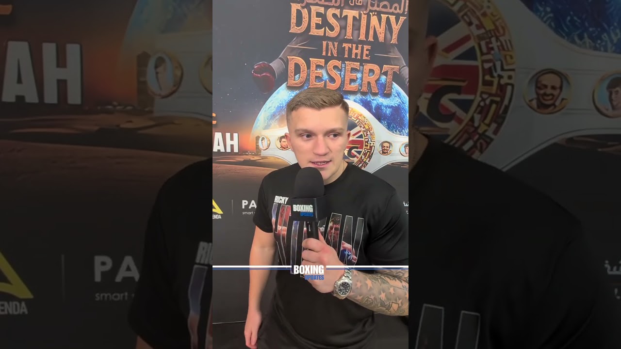 Campbell Hatton on The Ricky Hatton Foundation
