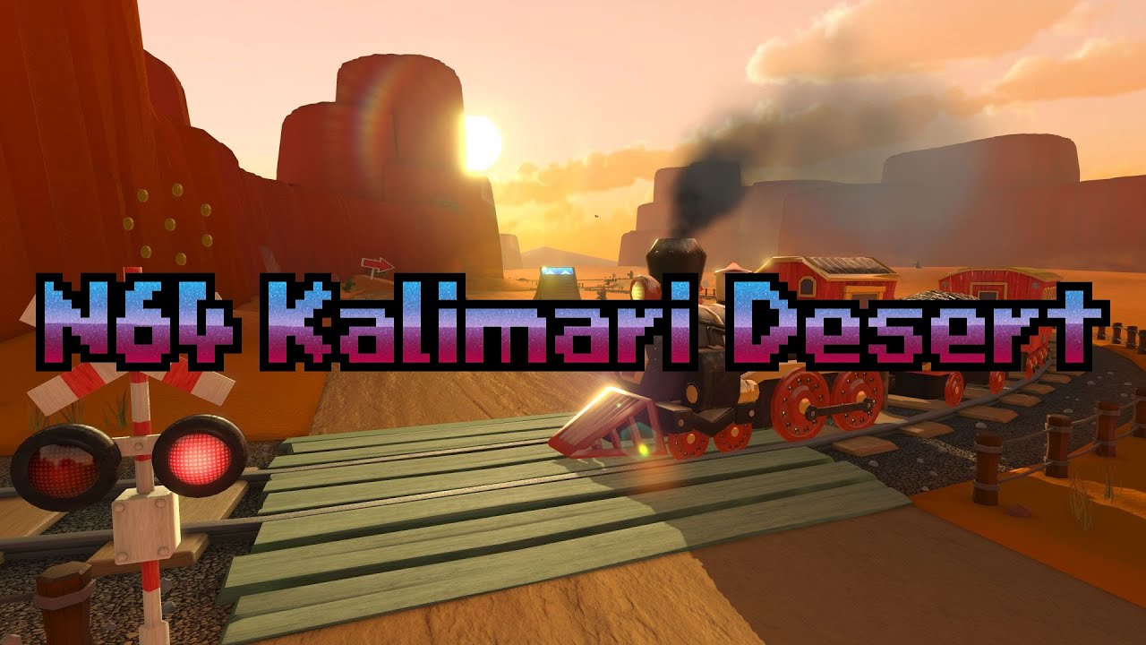 N64 Kalimari Desert - Mario Kart DS