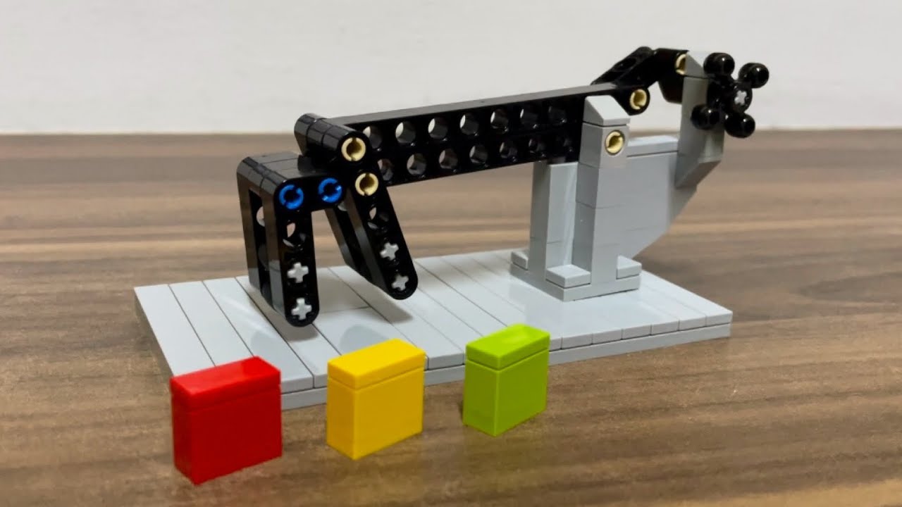 Mini Working Lego Gripper Tutorial