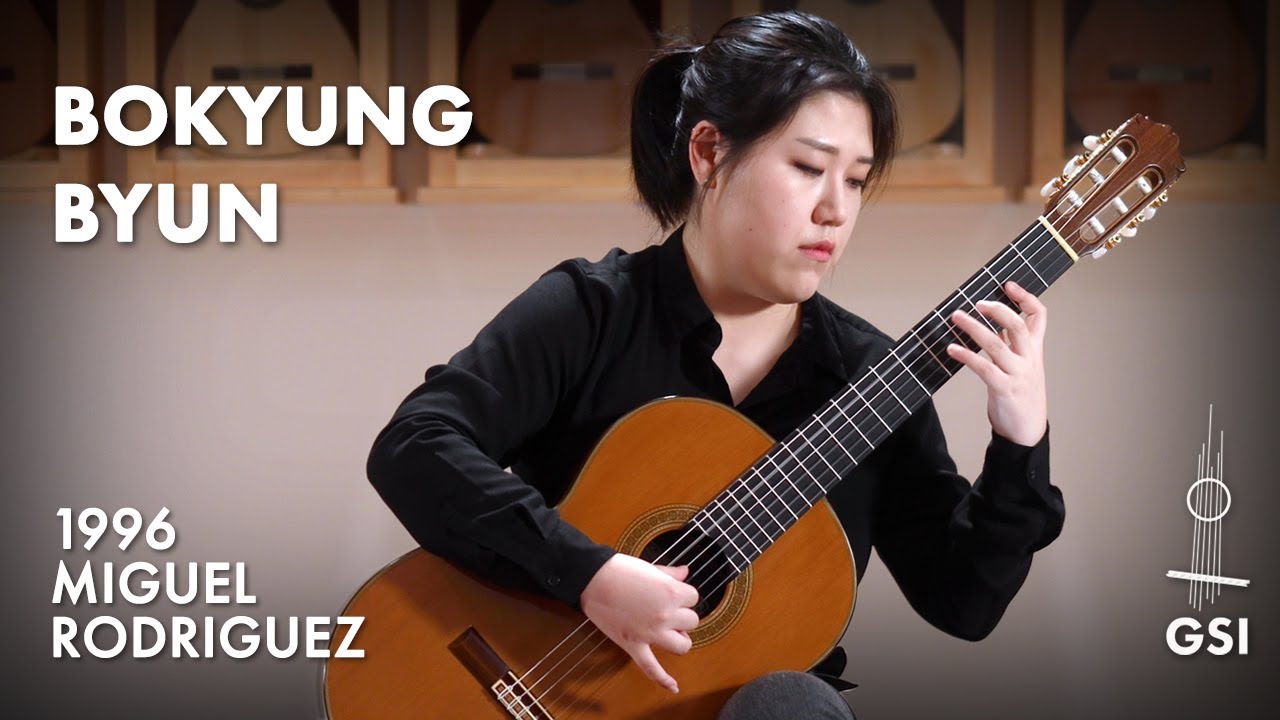 Federico Moreno Torroba's "Romance de Los Pinos" played by Bokyung Byung on a 1996 Miguel Rodriguez