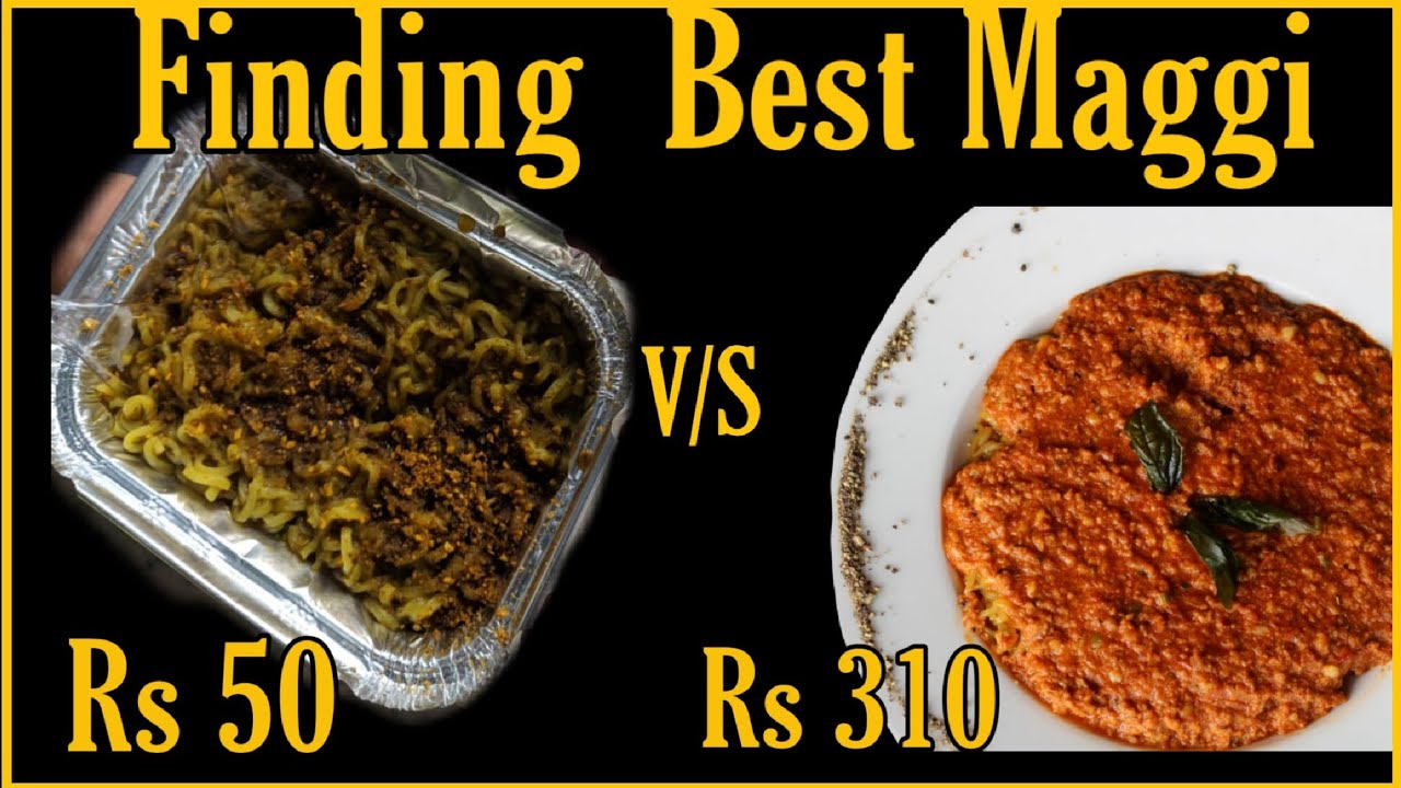Best Maggi | Cheap vs Expensive | Hmm