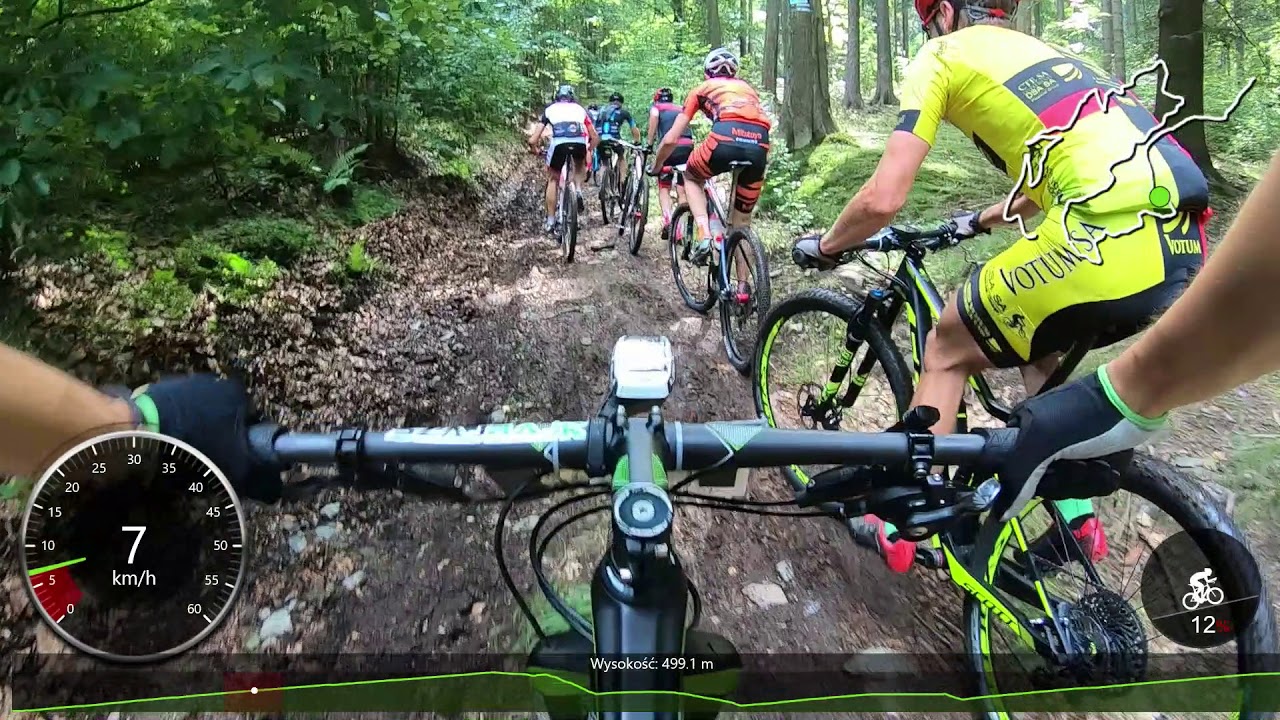 Noga była, opona zjazdu nie wytrzymała... Strefa MTB Sudety - Jodłownik.