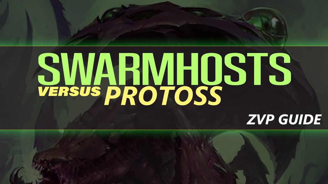 SC2 Zerg Tutorial: Roach-SwarmHost in ZvP