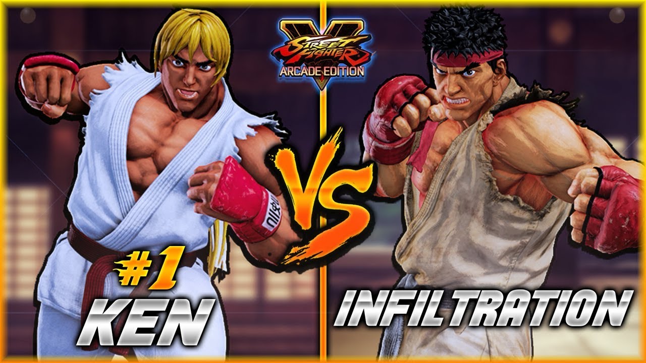 SFV AE 🔥 KENPI (#1 Online KEN) vs INFILTRATION (Ryu) | Ranked Match 🔥 SF5 TenSFV
