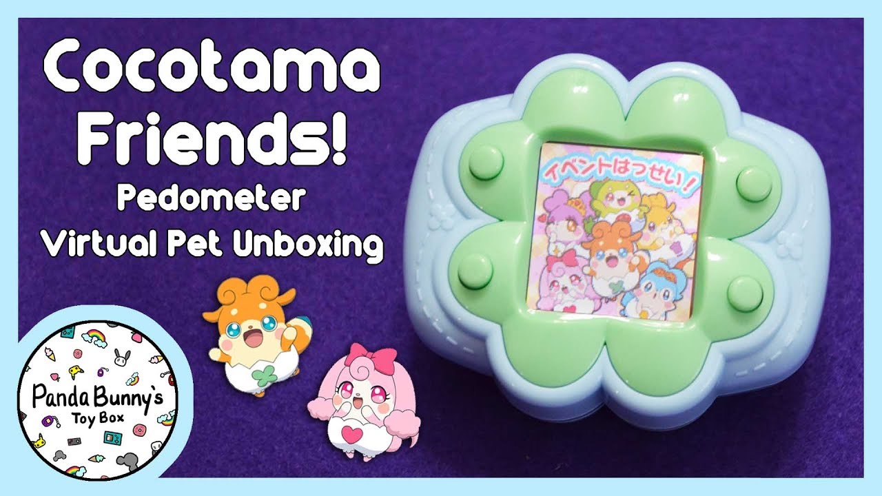 Распаковка виртуального питомца-шагомера Cocotama Friends! | PandaBunny