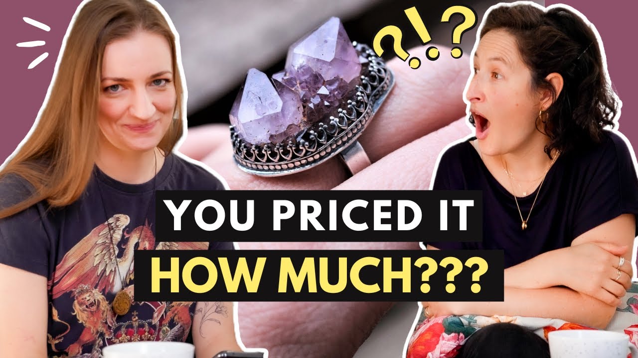 PRICING handmade jewelry - my VERY BAD old prices! How to price jewelry 
