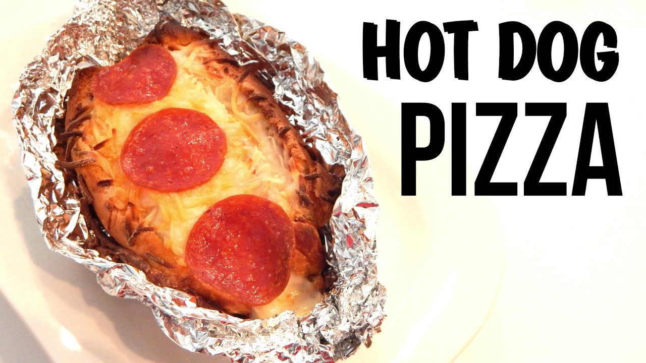 HOT DOG PIZZA (How to make, Easy grilled cheese recipe) - Inspire to Cook