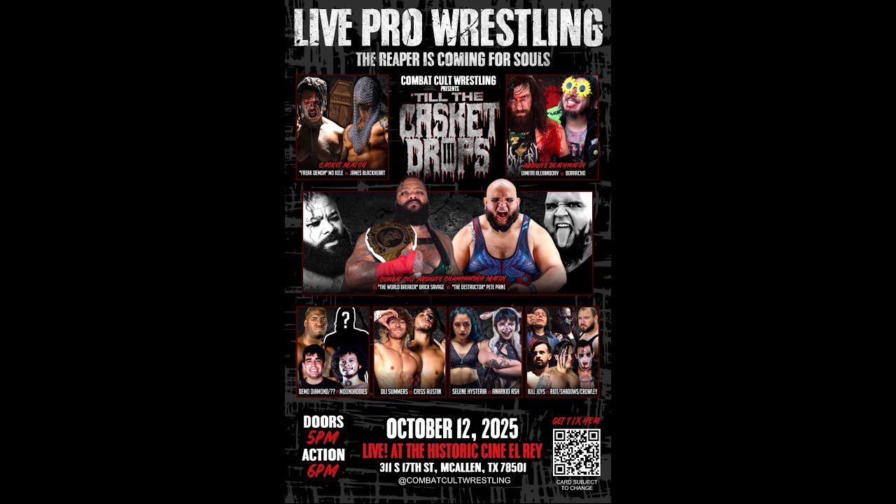 Criss Austin vs Kike Caballero vs Man Man | Combat Cult Wrestling | FULL MATCH