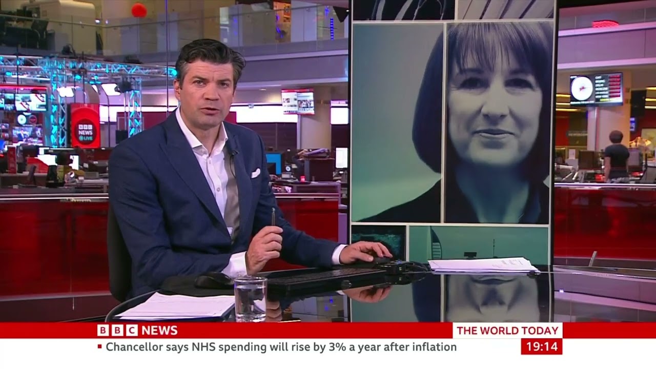 The World Today (BBC News UK feed switches to Red Bee playout) - Wednesday 11th June 2025 - BBC News