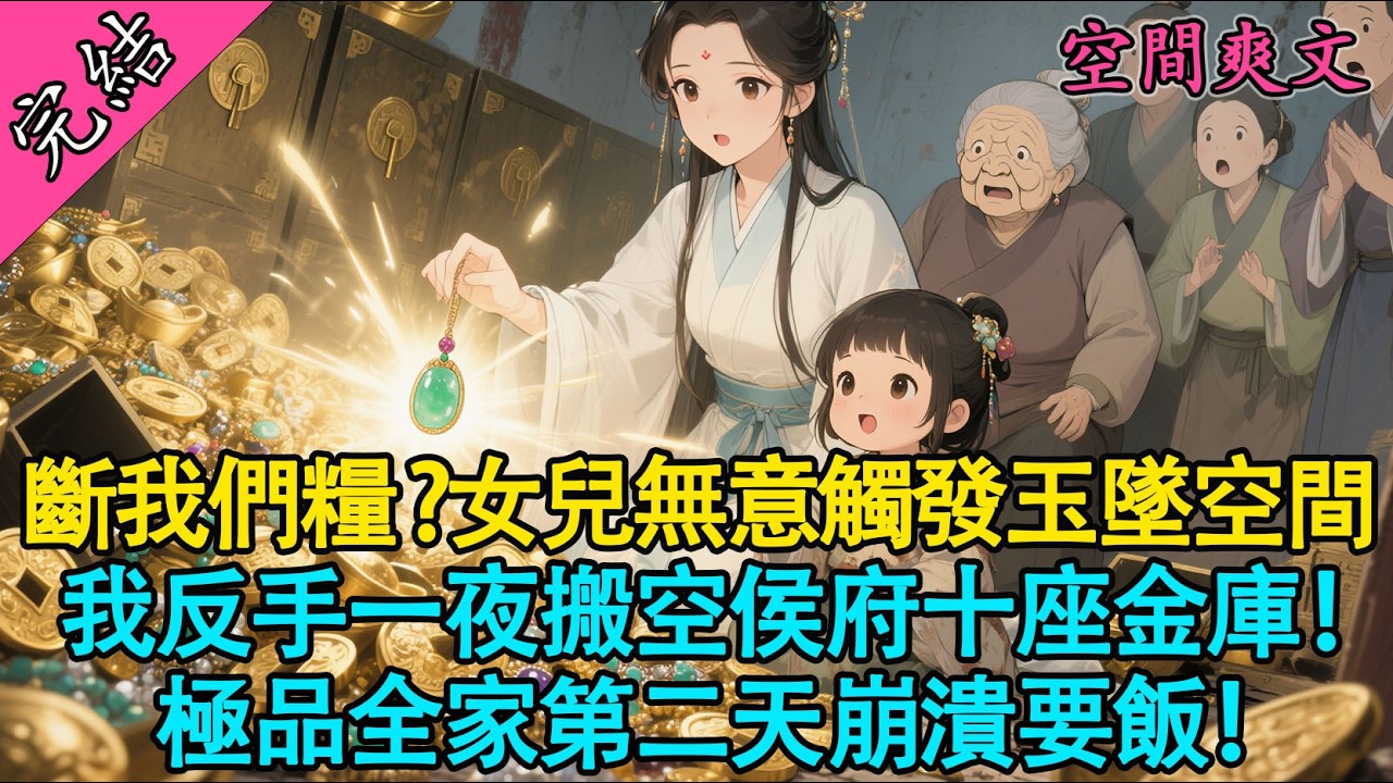 【一口氣聽完】惡毒婆婆斷糧不給活路？3歲萌娃意外開啟「隨身空間」，狠心媳婦連夜搬空整座國公府！連底磚都不留！🔥 |#有聲書 #爽文 #小說 #萌娃 #大女主 #原創