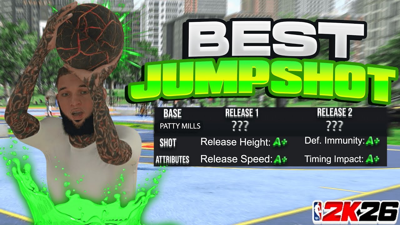 THE BEST *AFTER PATCH* JUMPSHOT IN NBA 2K26! (PATTY MILLS) FASTEST JUMPSHOT NBA2K26!