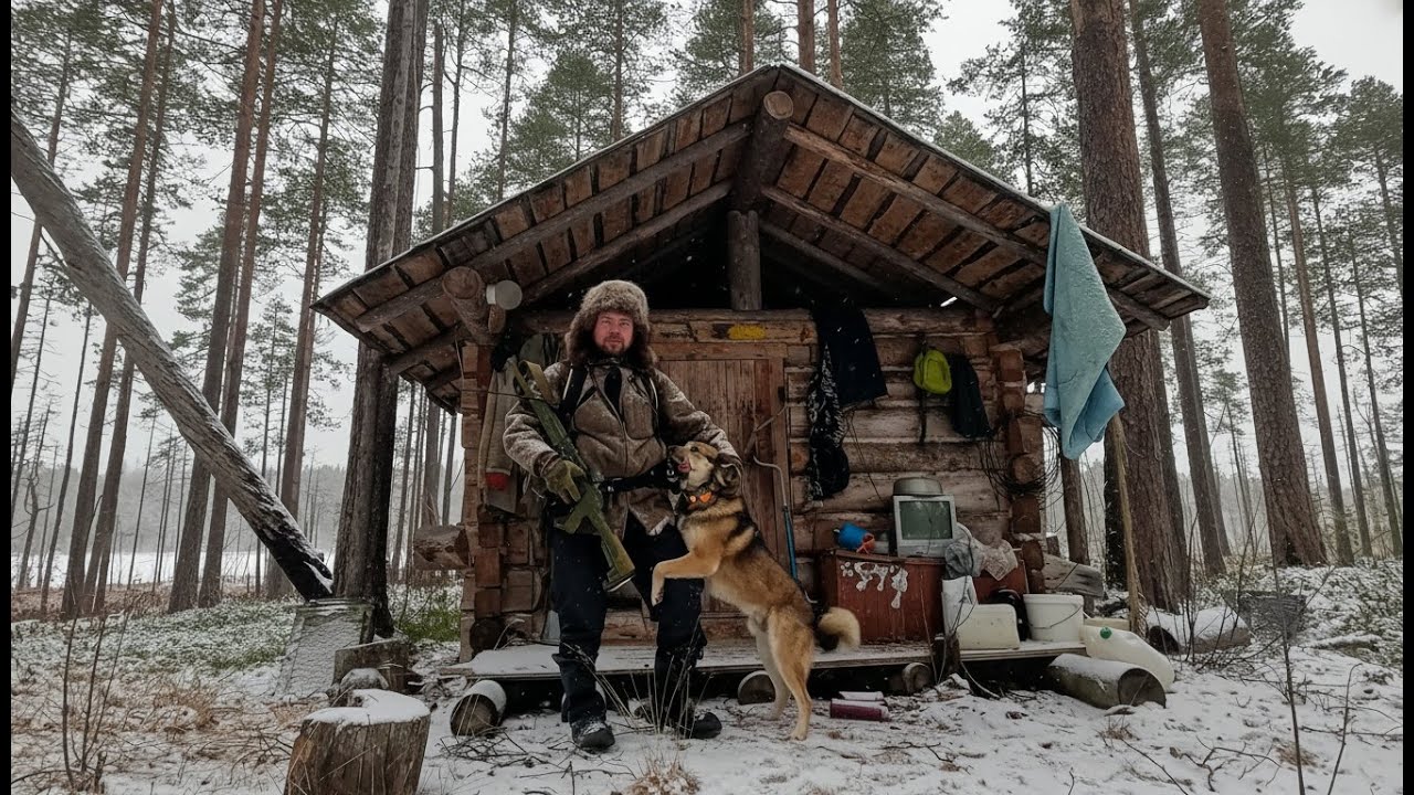 ОТКРЫЛ ДВЕРЬ В ТАЁЖНУЮ ИЗБУ И УВИДЕЛ ЭТО. ПОХОД К ИЗБЕ. ПОИСК ИЗБУШКИ В ДИКОМ ЛЕСУ. ПРИКЛЮЧЕНИЕ