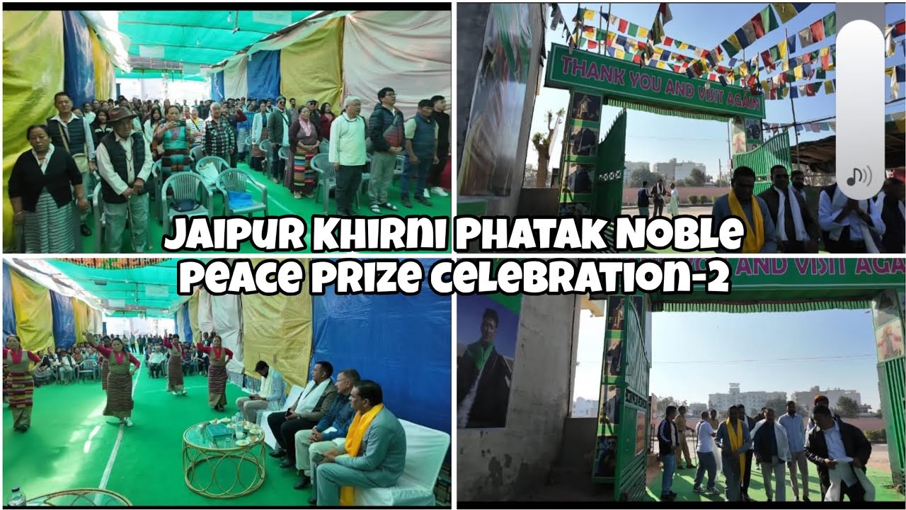 Celebrating 36th Noble peace prize day atr  Khirni Phatak Tibetan Market part -2 || Tibetan vlogger