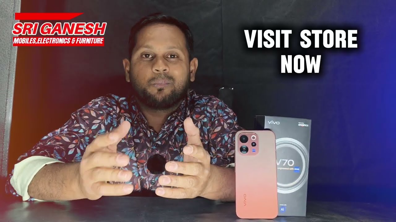 Vivo V70 Series Unboxing in Telugu | vivo V70  || Snapdragon 7 Gen 4|
