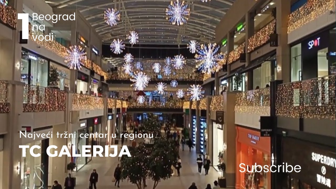 Galerija Belgrade TC "Galerija" Waterfront HD Video (1080 p)